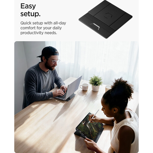 Spigen-Slim-Fold-Laptop-Tablet-Stand-stojanek-cerny