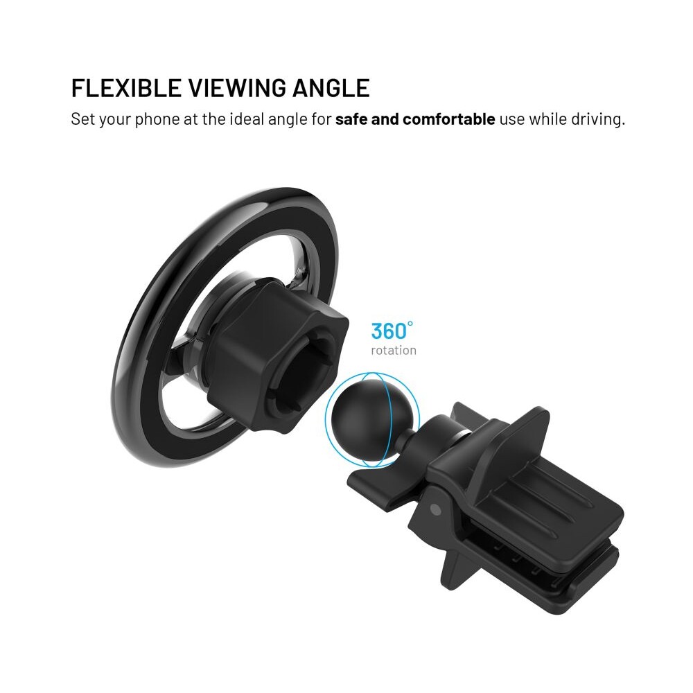 FIXED-MagMount-Vent-MagSafe-drzak-do-ventilace-cerny