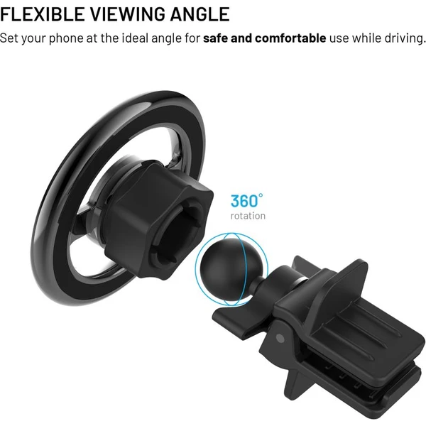 FIXED-MagMount-Vent-MagSafe-drzak-do-ventilace-cerny