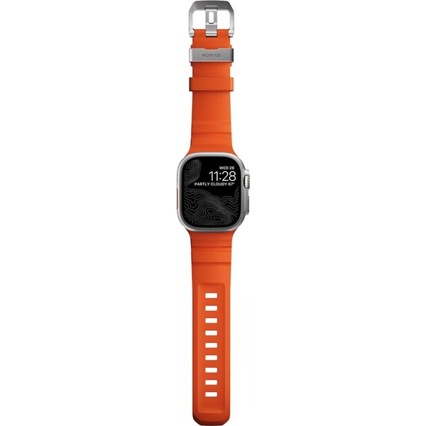 Nomad-Rocky-Point-Band-reminek-Apple-Watch-49-45-44-42mm-stribrny-oranzovy