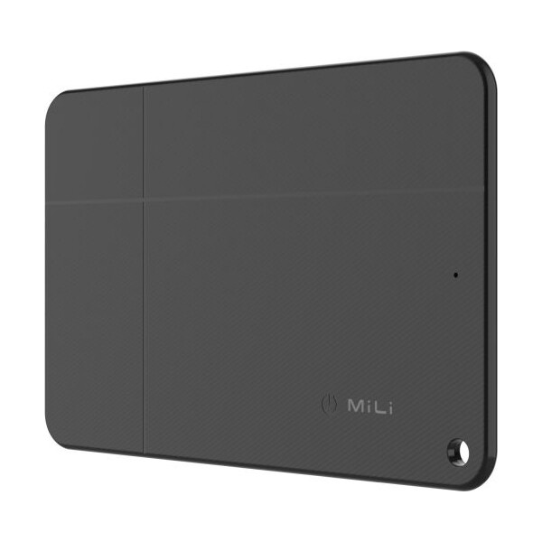 FIXED-MiCard-Pro-smart-lokator-s-Find-My-a-Find-Hub-cerny