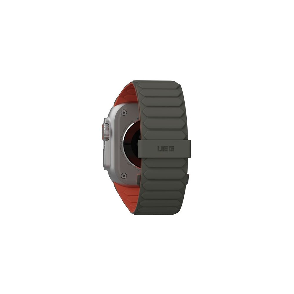 UAG-Pathfinder-reminek-Apple-Watch-49-46-45-44-42mm-olivovy-oranzovy