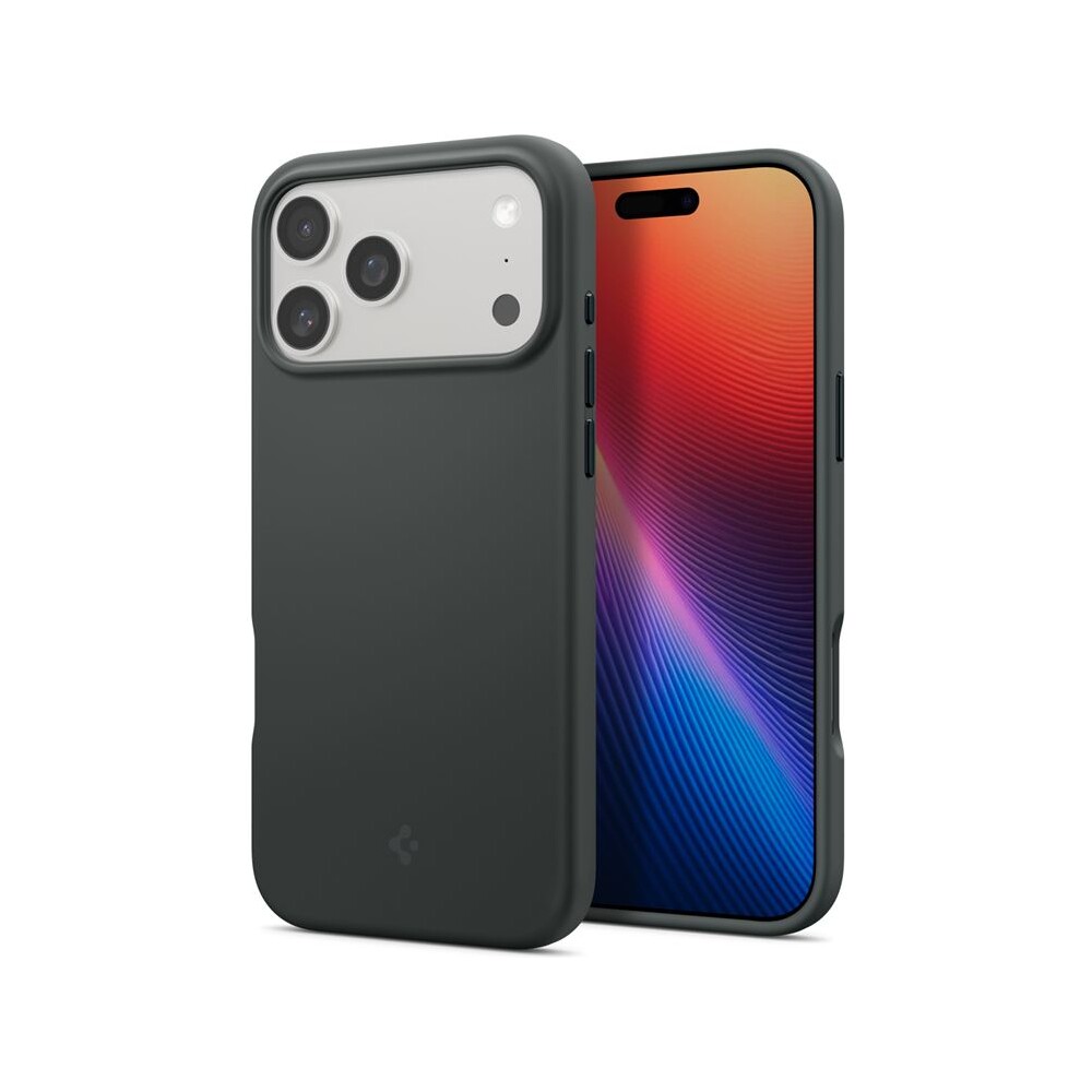 Spigen-Silicone-Fit-MagSafe-kryt-iPhone-17-Pro-abyss-green