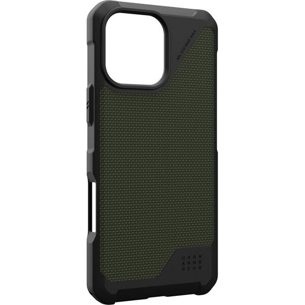 UAG-Metropolis-LT-Magsafe-Kevlar-kryt-iPhone-16-Pro-Max-olivove-zeleny