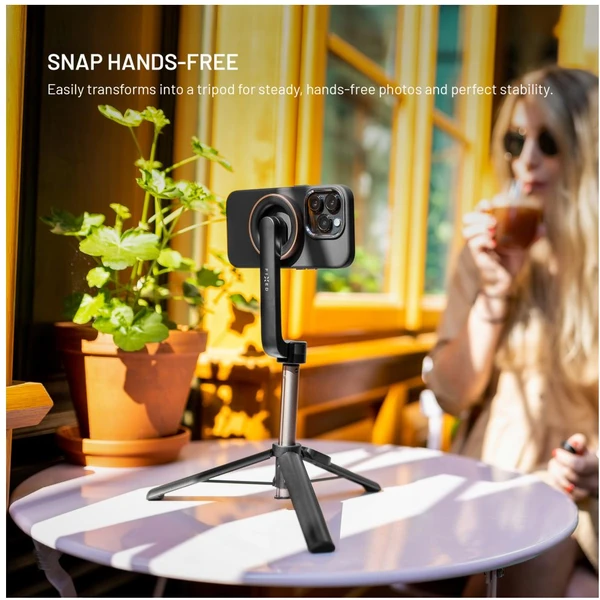 FIXED MagSnap selfie tyč s tripodem podporou MagSafe černá - Držáky - Obrázek a77c6cebfd66423cadc026cb30af5ec5