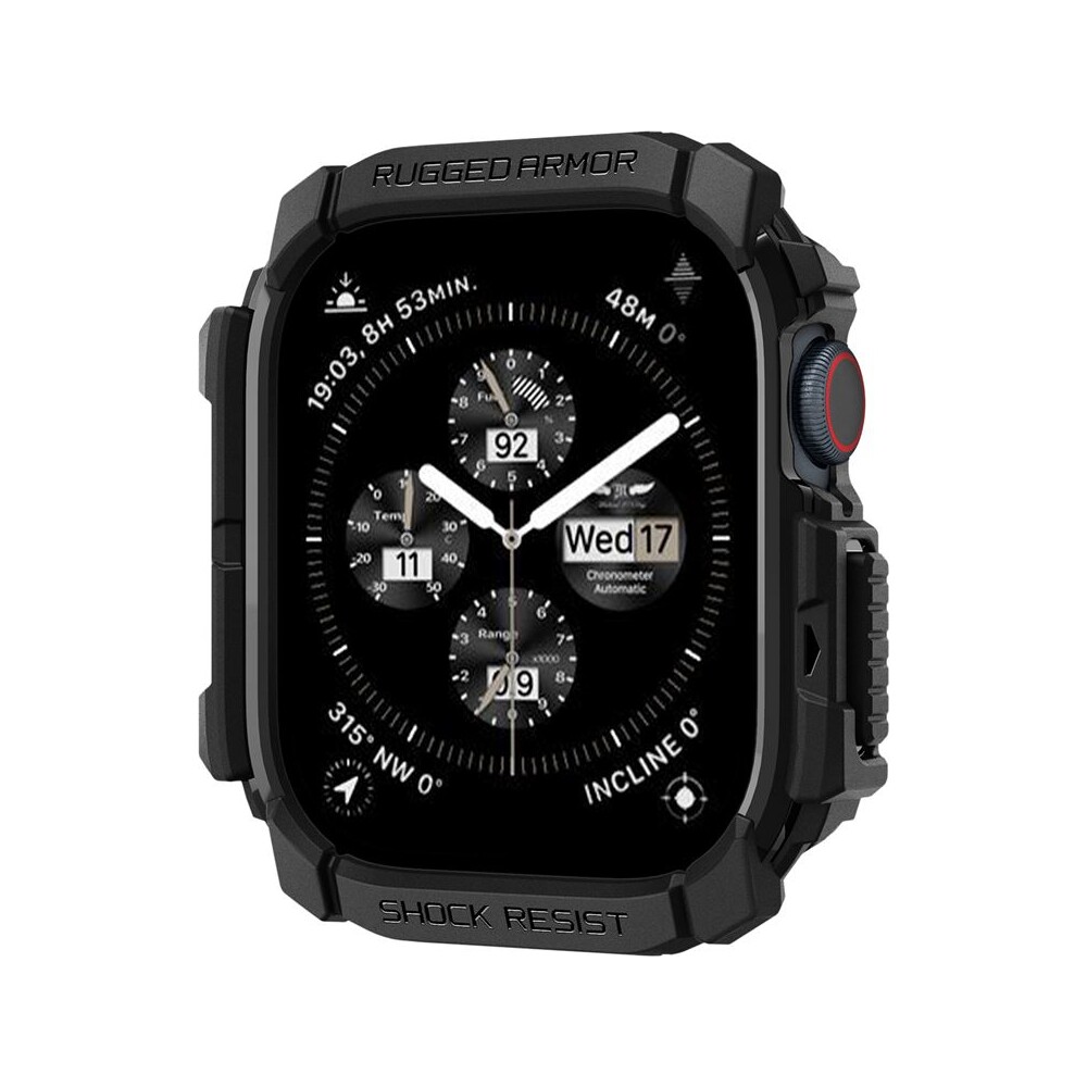 Spigen-Rugged-Armor-kryt-pro-Apple-Watch-10-11-42mm-matne-cerny