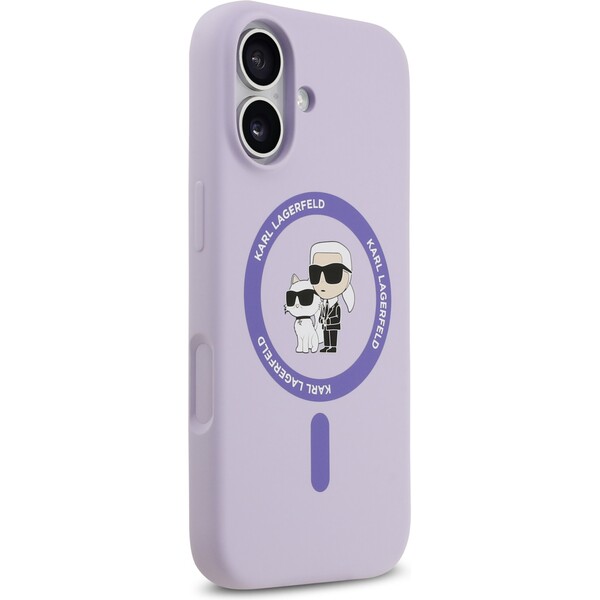 Karl-Lagerfeld-Liquid-Silicone-Karl-and-Choupette-MagSafe-kryt-iPhone-17-fialovy