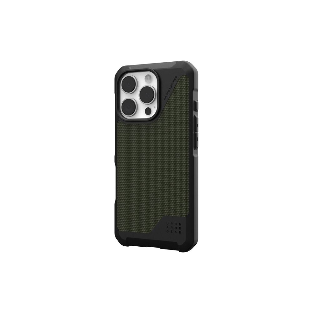 UAG-Metropolis-LT-Magsafe-Kevlar-kryt-iPhone-16-Pro-olivove-zeleny