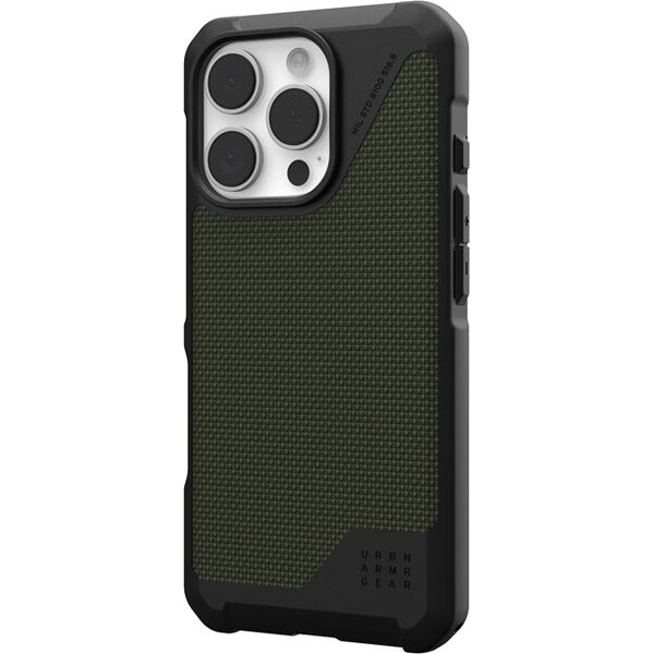 UAG-Metropolis-LT-Magsafe-Kevlar-kryt-iPhone-16-Pro-olivove-zeleny