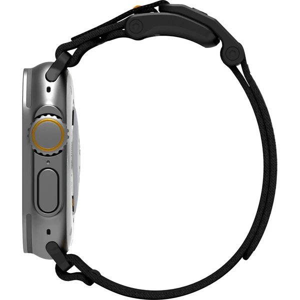 Aulumu-A11-Mag-Buckle-Slim-reminek-Apple-Watch-49-46-45-44-42mm-Black-Buckle-Black-Strap