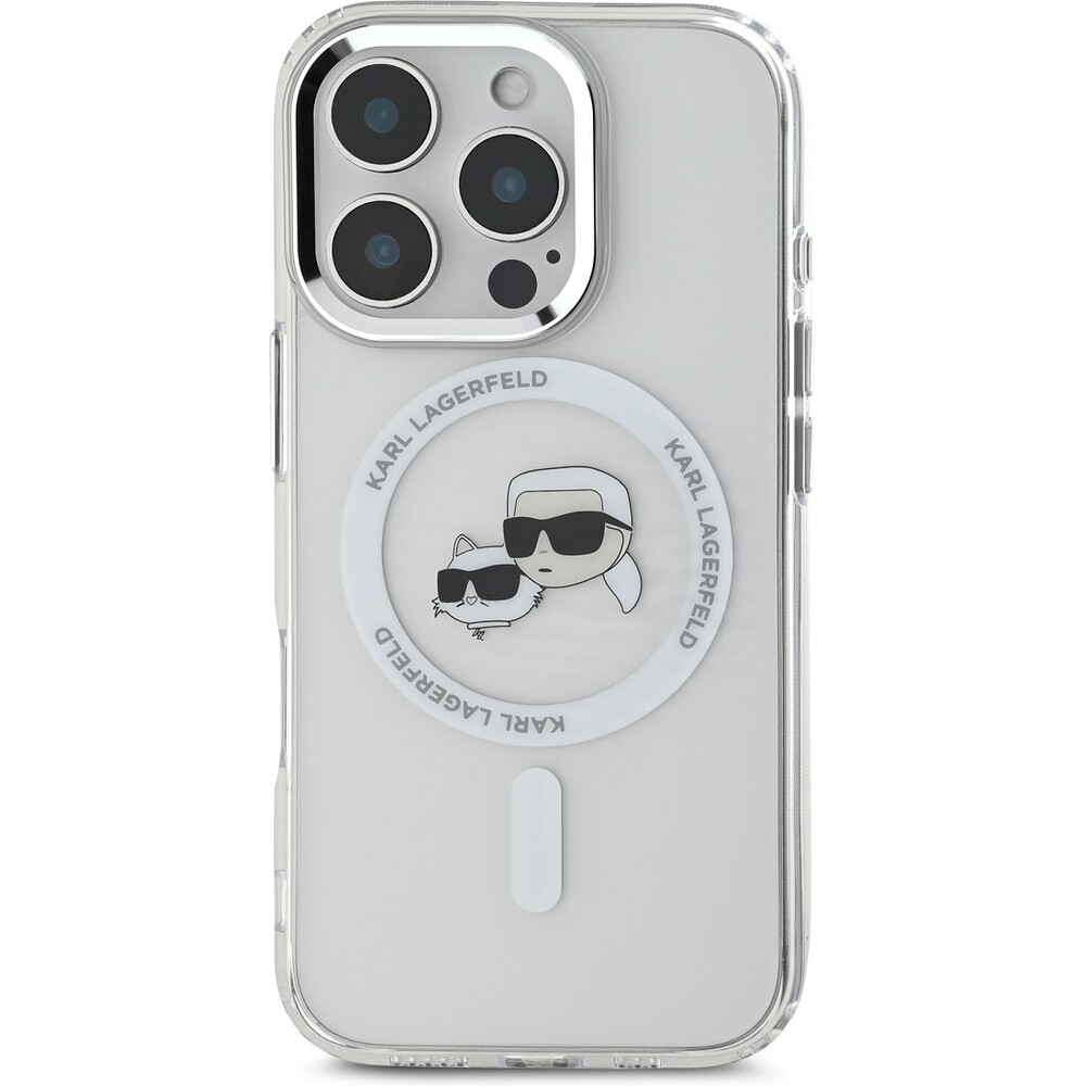 Karl-Lagerfeld-IML-K-CH-Heads-Metal-Frame-MagSafe-kryt-pro-iPhone-16-Pro-Max-ciry