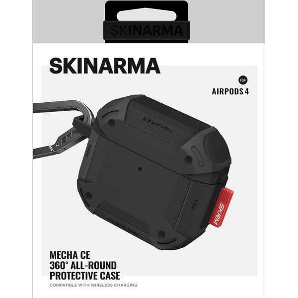 SKINARMA-Mecha-CE-pouzdro-pro-AirPods-4-cerne