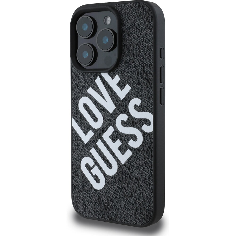 Guess-PU-Leather-4G-Big-Love-Logo-MagSafe-kryt-iPhone-16-Pro-cerny