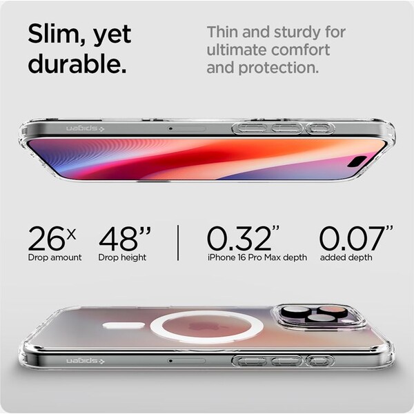 Spigen-Ultra-Hybrid-T-MagSafe-kryt-iPhone-16-Pro-Max-bily