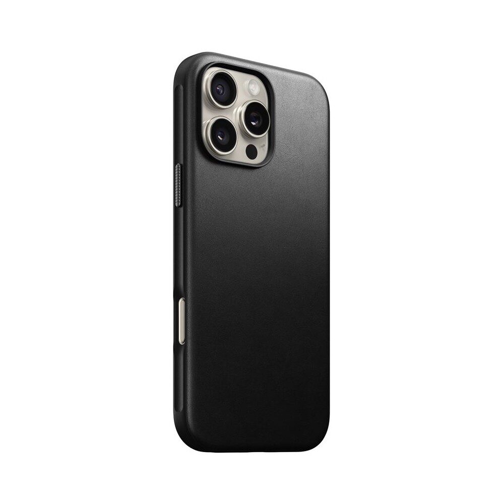 Nomad-Modern-Leather-Case-MagSafe-kryt-iPhone-16-Pro-Max-cerny