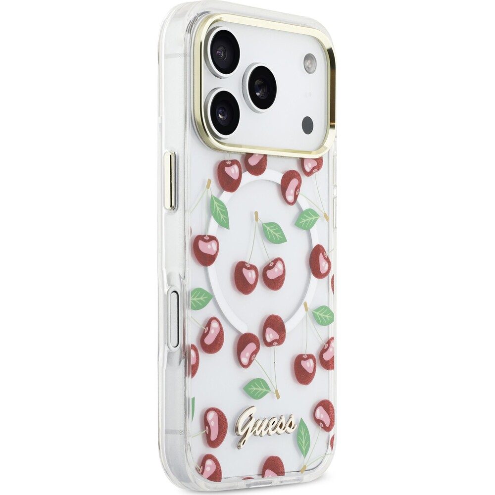 Guess-IML-Glitter-Cherry-MagSafe-kryt-iPhone-17-Pro