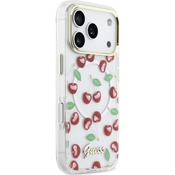 Guess-IML-Glitter-Cherry-MagSafe-kryt-iPhone-17-Pro