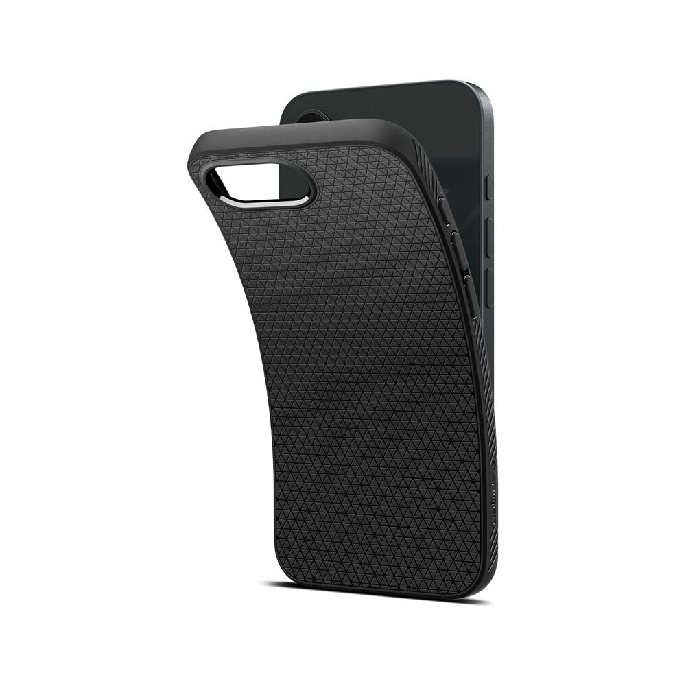 Spigen-Liquid-Air-kryt-iPhone-17e-16e-matne-cerny
