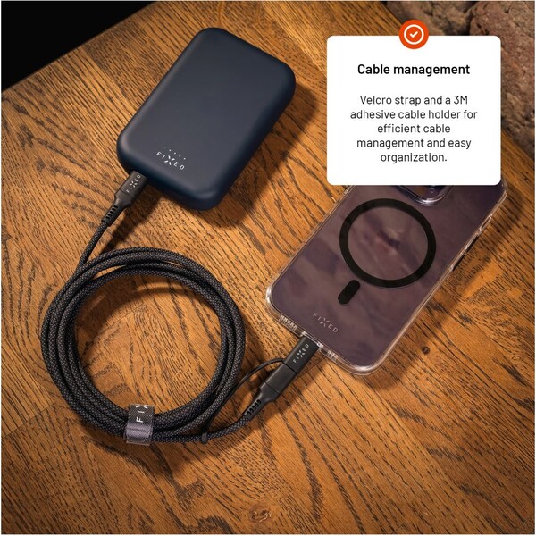 FIXED-2v1-napajeci-kabel-60W-3m-cerny