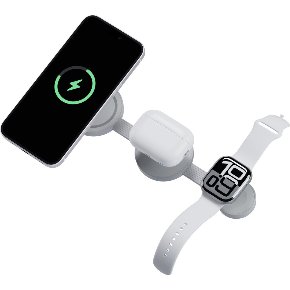 Energea-Bazic-GoMag-Trio-2-3v1-Foldable-MagSafe-nabijecka-15W-svetle-seda
