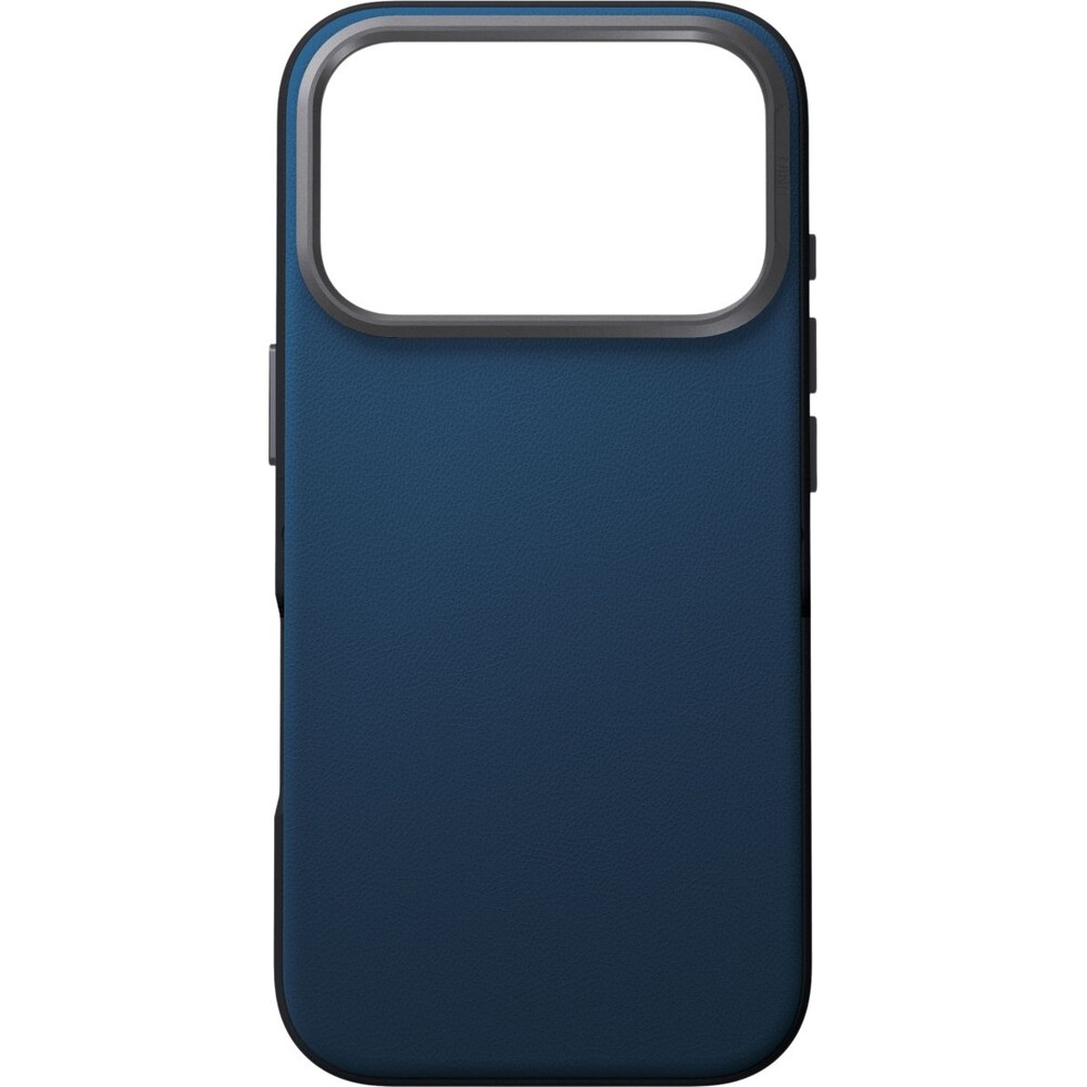 UNIQ-Lyden-DS-Premium-Leatherette-MagClick-MagSafe-kryt-iPhone-17-Pro-Steel-Blue