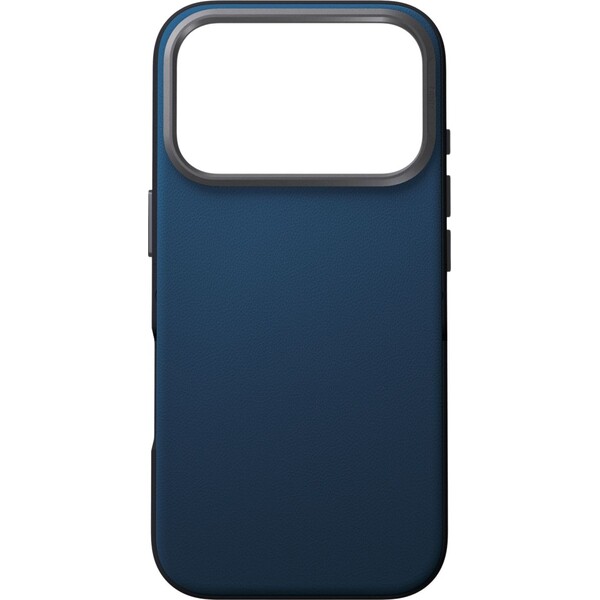 UNIQ-Lyden-DS-Premium-Leatherette-MagClick-MagSafe-kryt-iPhone-17-Pro-Steel-Blue
