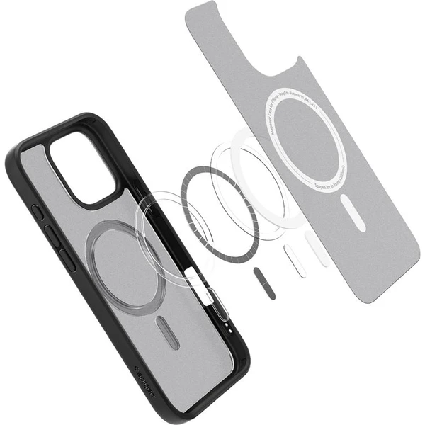 Spigen-Ultra-Hybrid-MagSafe-kryt-iPhone-16-Pro-Max-frost-black