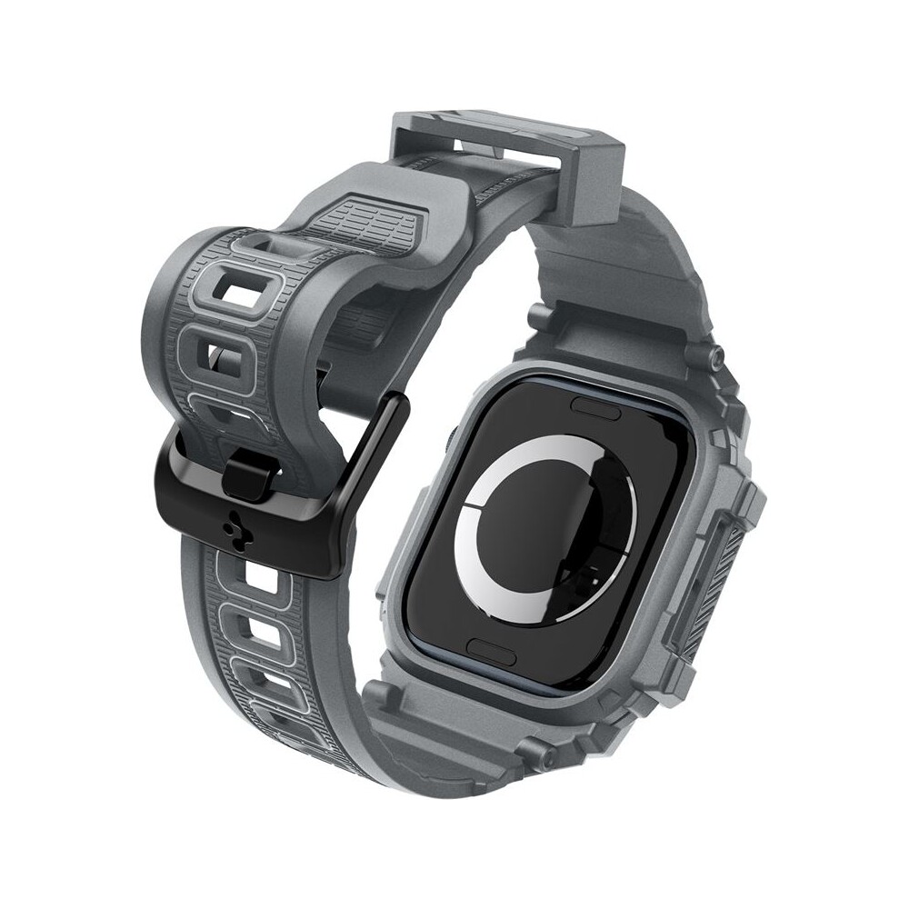 Spigen-Rugged-Armor-Pro-reminek-s-pouzdrem-Apple-Watch-10-11-46mm-sedy