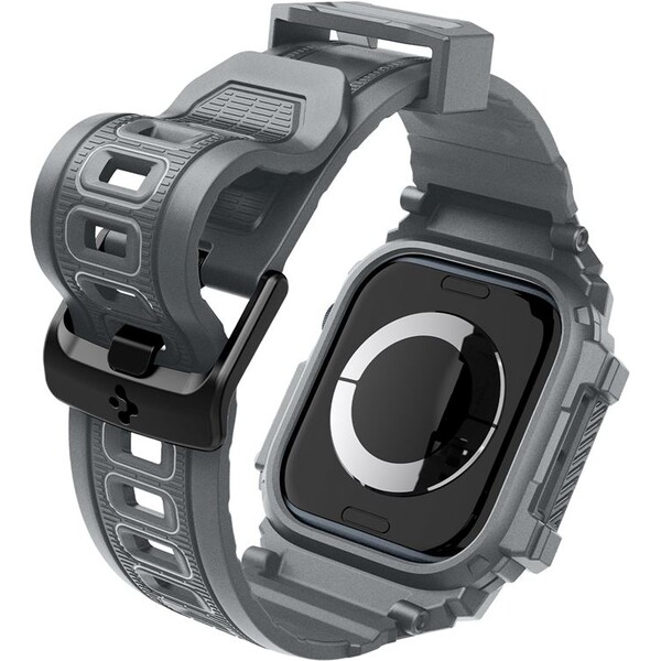 Spigen-Rugged-Armor-Pro-reminek-s-pouzdrem-Apple-Watch-10-11-46mm-sedy