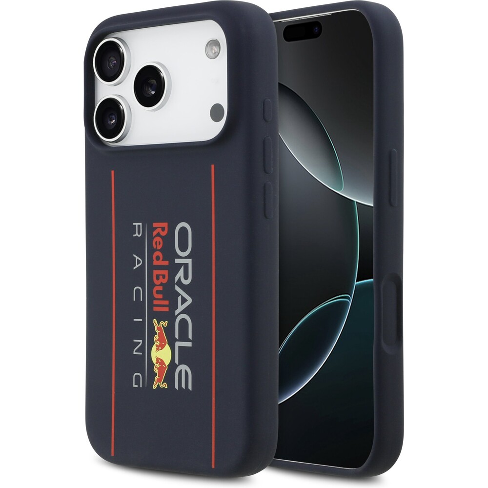 Oracle-Red-Bull-Silicone-Vertical-Logo-MagSafe-kryt-iPhone-17-Pro-modry