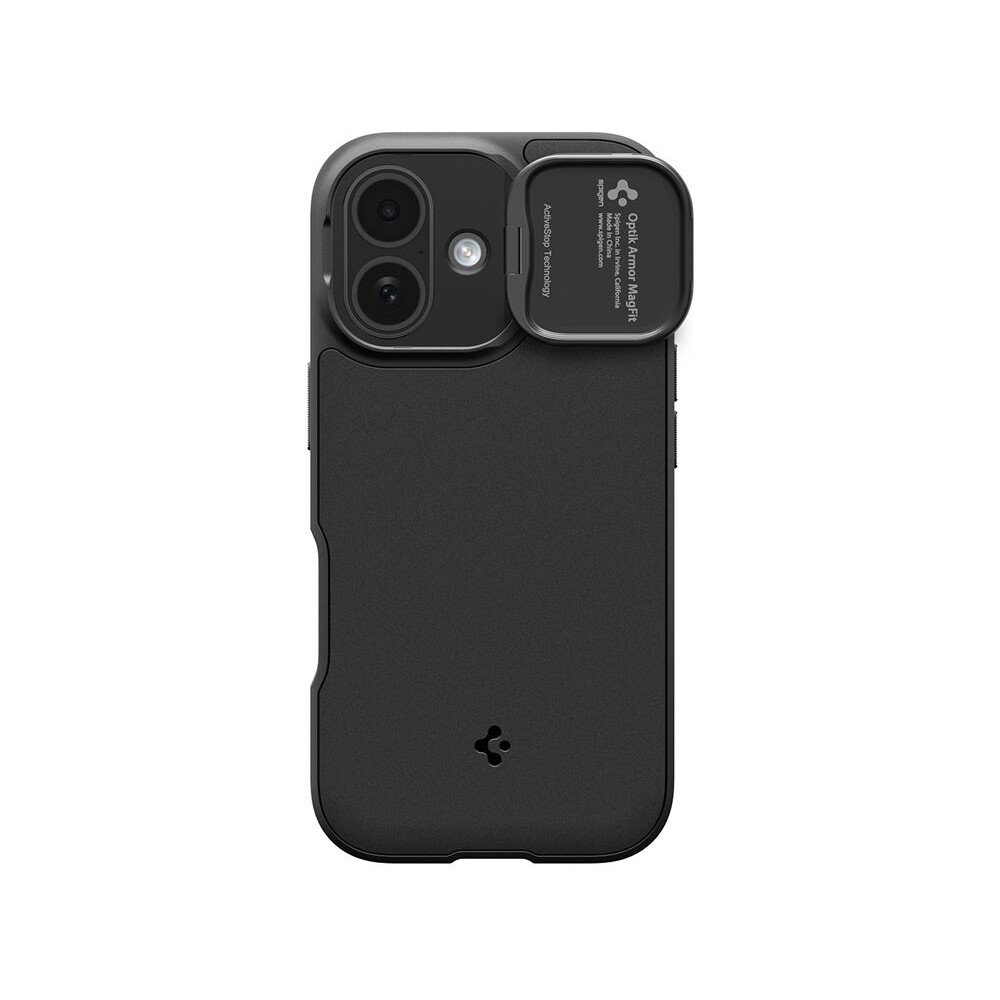 Spigen-Optik-Armor-MagSafe-kryt-iPhone-17-black