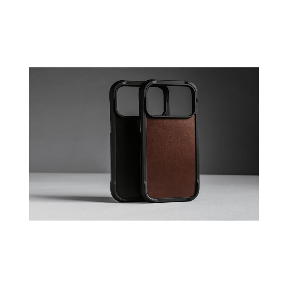 Nomad-Rugged-Leather-Case-Horween-MagSafe-kozeny-kryt-iPhone-17-Pro-Max-Rustic-Brown