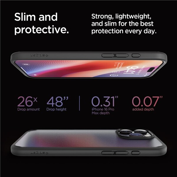 Spigen-Ultra-Hybrid-kryt-iPhone-16-Pro-Max-frost-black