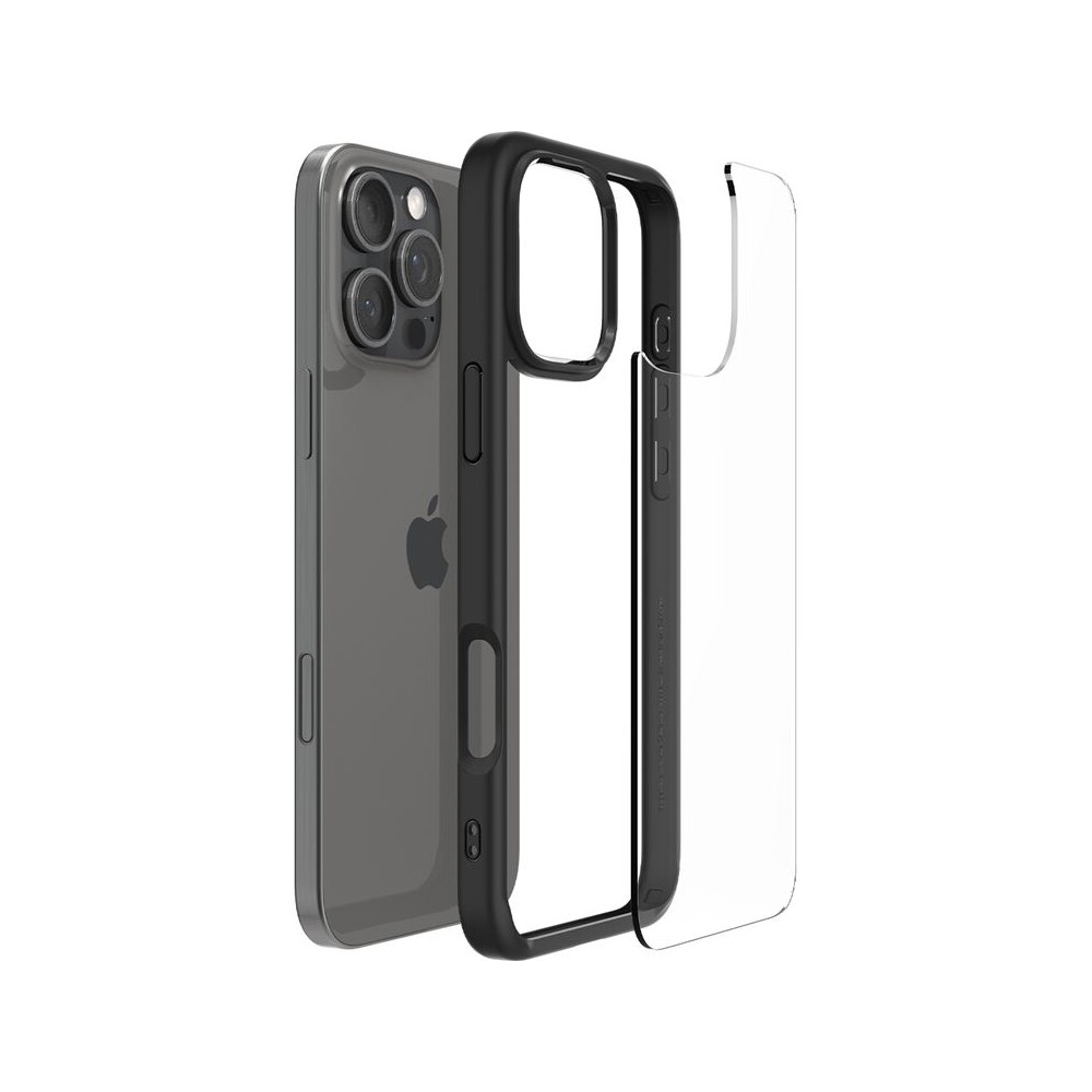 Spigen-Crystal-Hybrid-kryt-iPhone-16-Pro-Max-matte-black