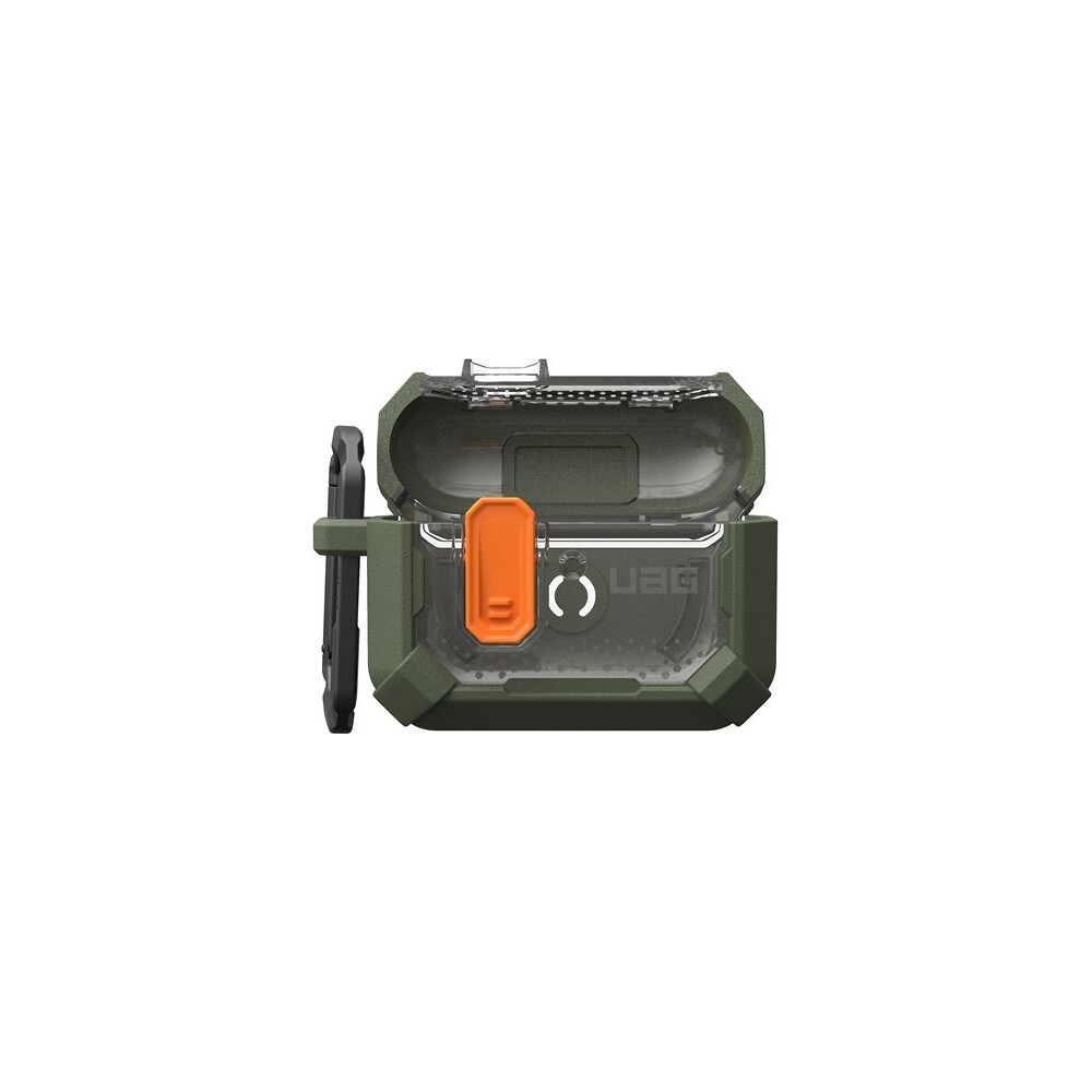 UAG-Plasma-pouzdro-Apple-AirPods-Pro-3-Generace-olivove-zelene