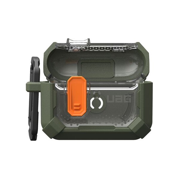 UAG-Plasma-pouzdro-Apple-AirPods-Pro-3-Generace-olivove-zelene