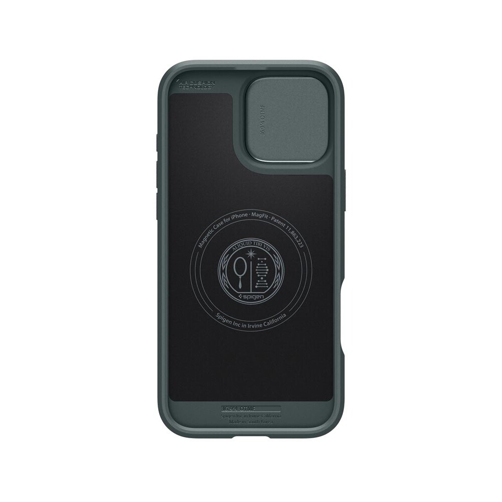 Spigen-Optik-Armor-MagSafe-kryt-iPhone-16-Pro-abyss-green