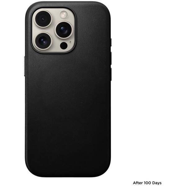 Nomad-Modern-Leather-Case-MagSafe-kryt-iPhone-16-Pro-cerny