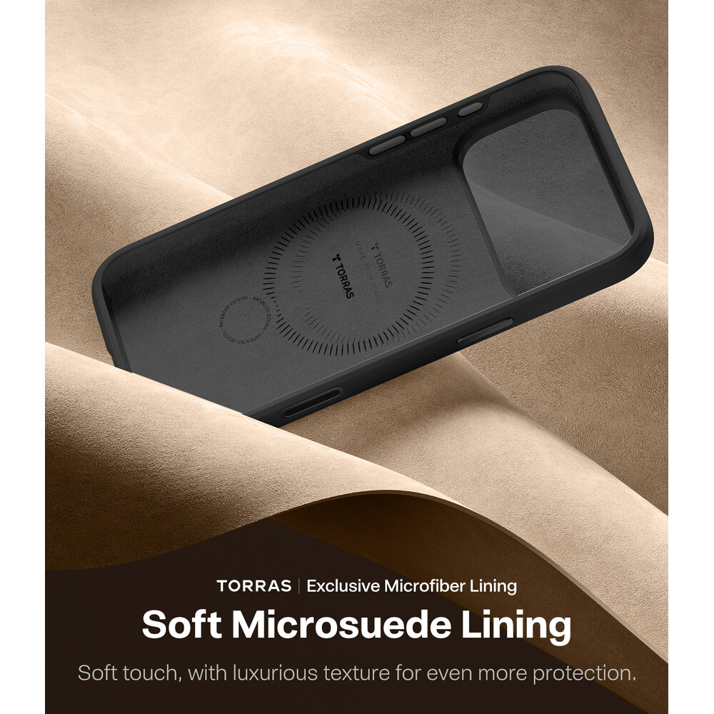 Torras-Ostand-Q3-Silicone-MagSafe-kryt-iPhone-17-Pro-obsidian-black