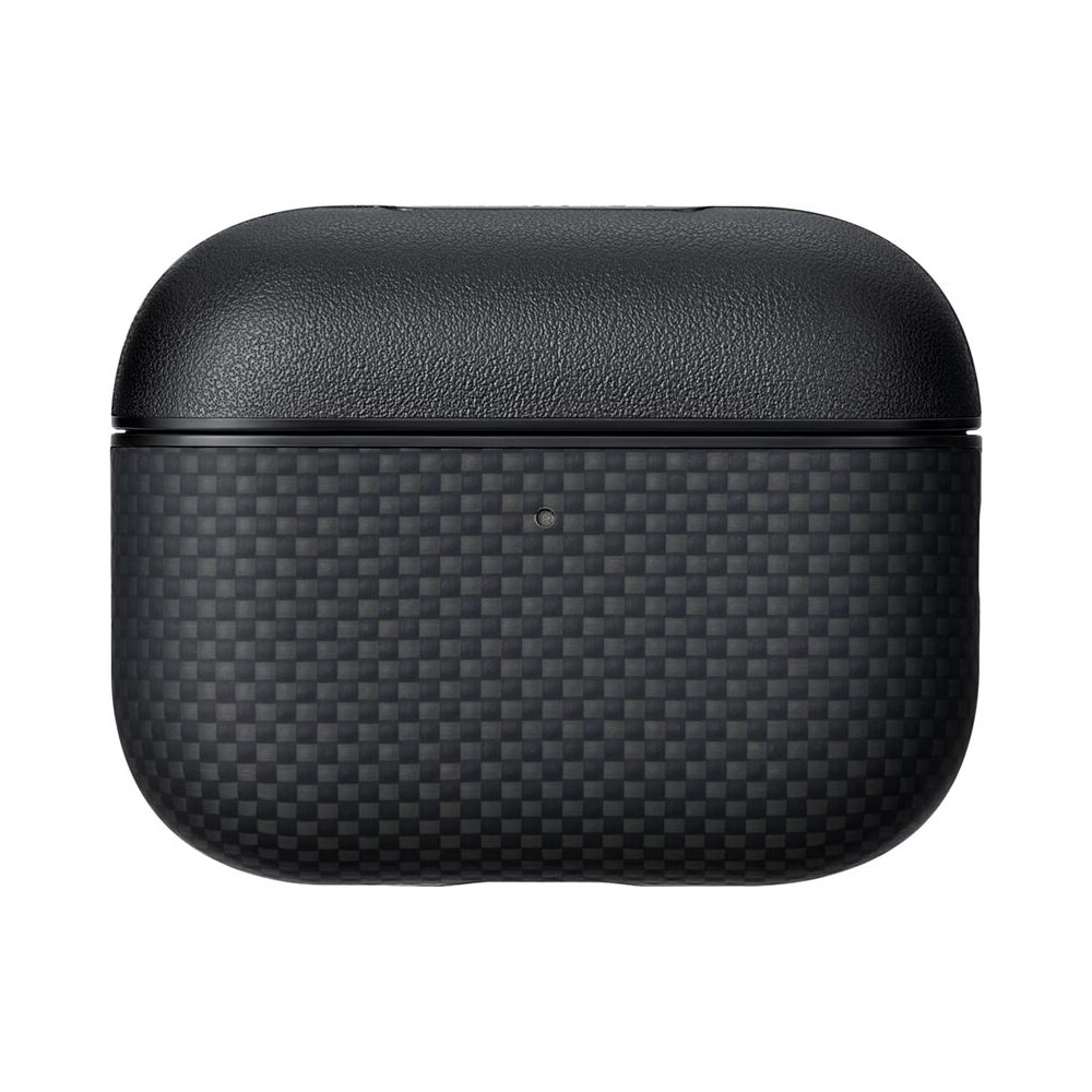 Pitaka-Aramid-Fiber-Magnetic-Case-pouzdro-AirPods-Pro-3-Black-Grey