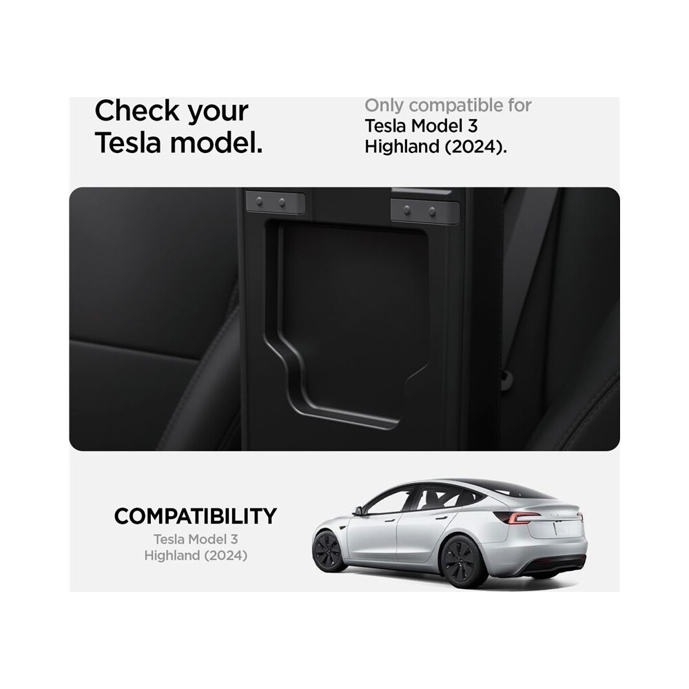 Spigen-Center-Console-Organizer-Hidden-Storage-Box-Tesla-Model-3-2024-cerny