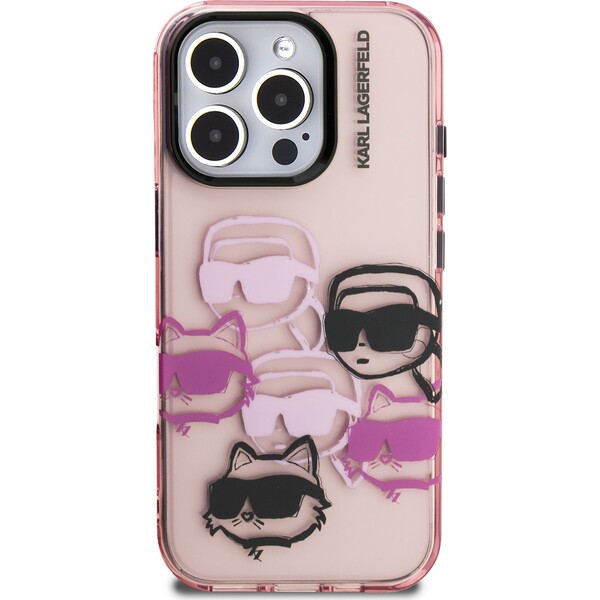 Karl-Lagerfeld-IML-Multi-K-CH-Heads-kryt-iPhone-16-Pro-Max-ruzovy