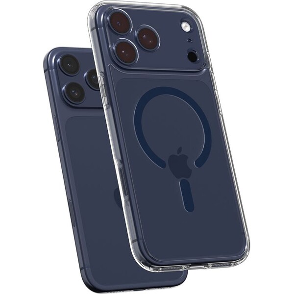 Spigen-Ultra-Hybrid-MagSafe-kryt-iPhone-17-Pro-clear-deep-blue