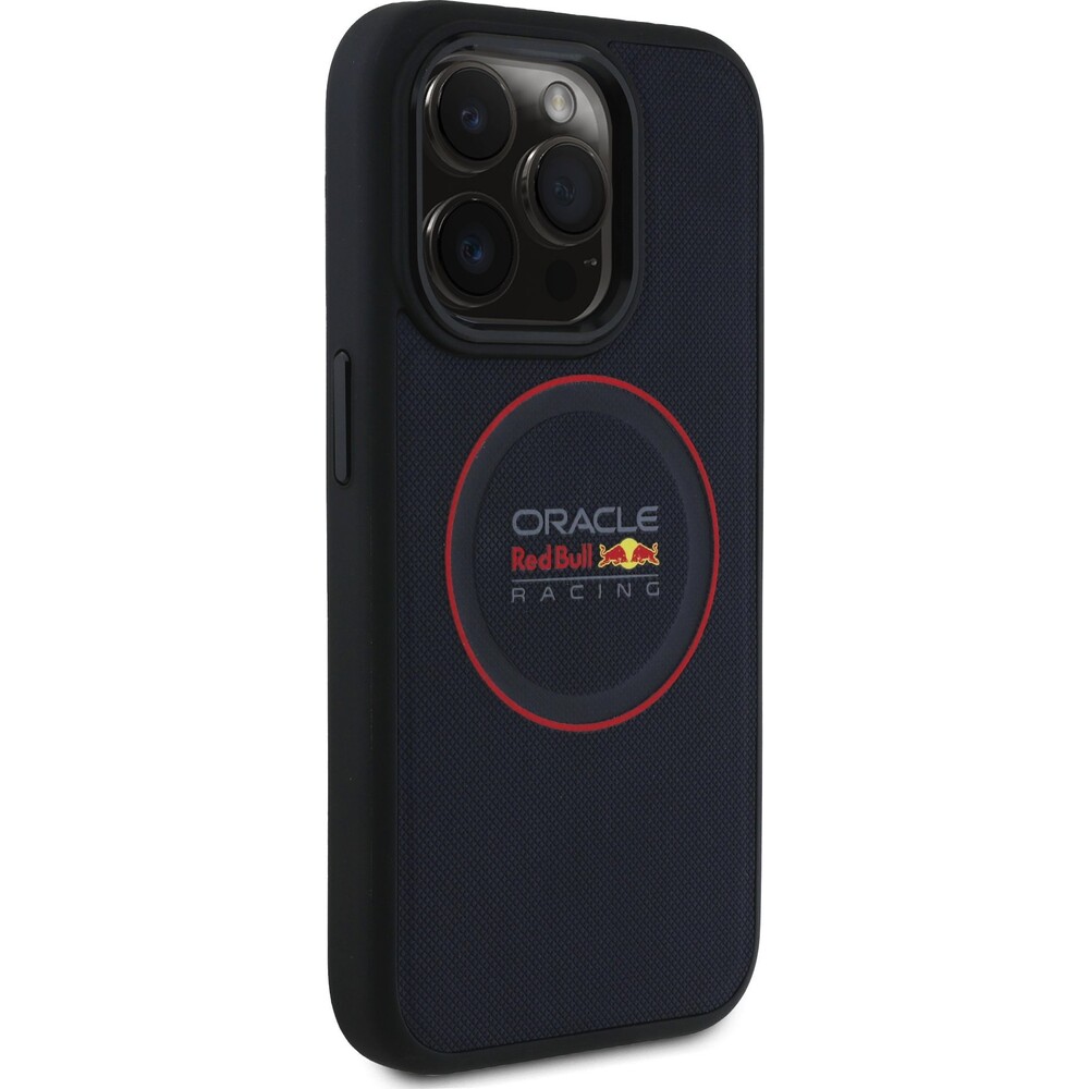 Oracle-Red-Bull-Racing-PU-Leather-Red-Ring-MagSafe-kryt-iPhone-15-Pro-Max-modry