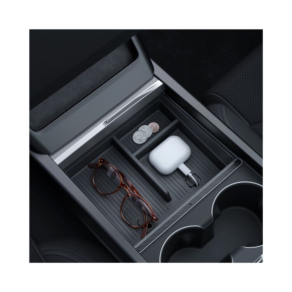 Spigen-Console-Organizer-Bottom-organizer-Tesla-Model-3-2024-cerny