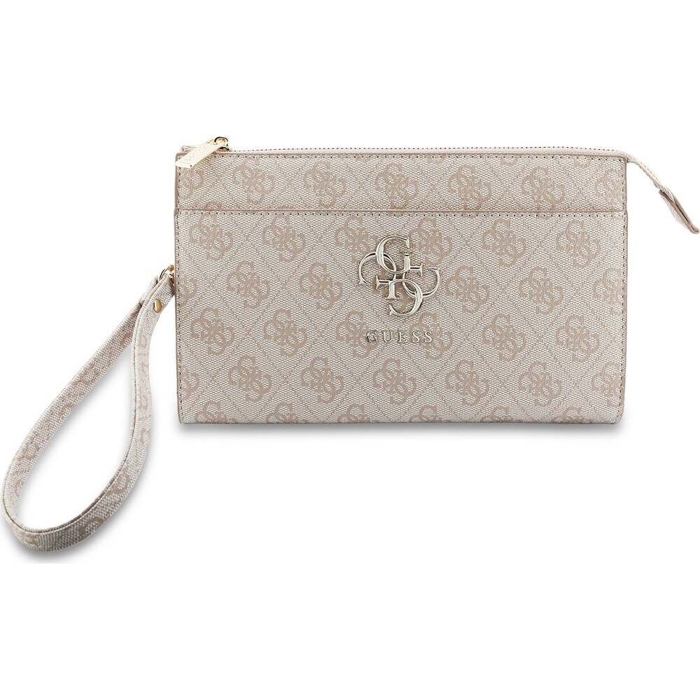 Guess-PU-4G-Metal-Logo-kabelka-na-telefon-ruzova