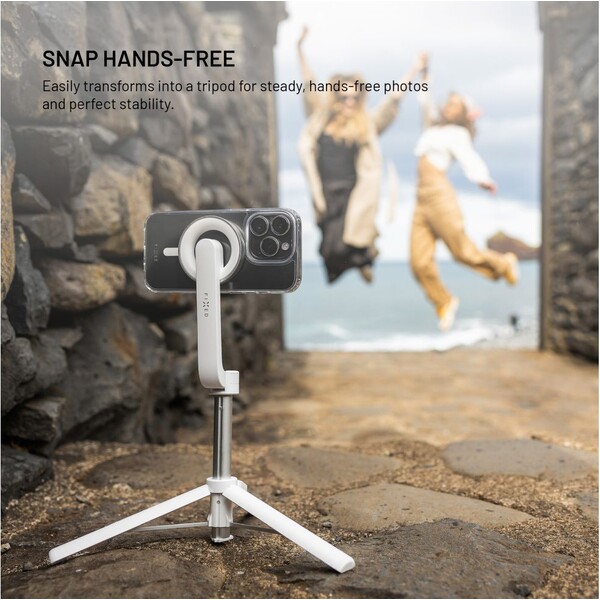 FIXED-MagSnap-selfie-tyc-s-tripodem-podporou-MagSafe-bila