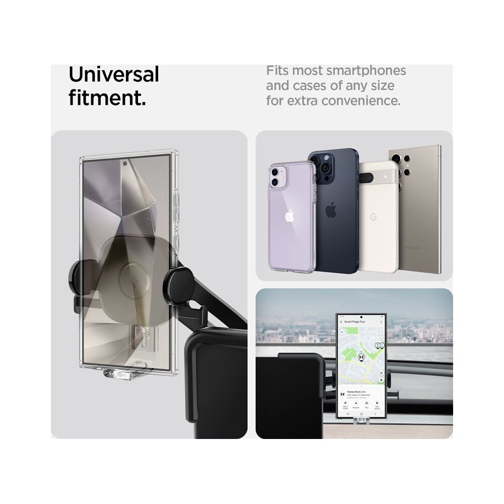 Spigen-Tesla-TapLock-Universal-Car-Mount-Holder-drzak-na-obrazovku-cerny