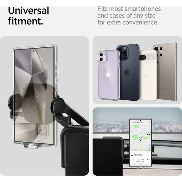 Spigen-Tesla-TapLock-Universal-Car-Mount-Holder-drzak-na-obrazovku-cerny