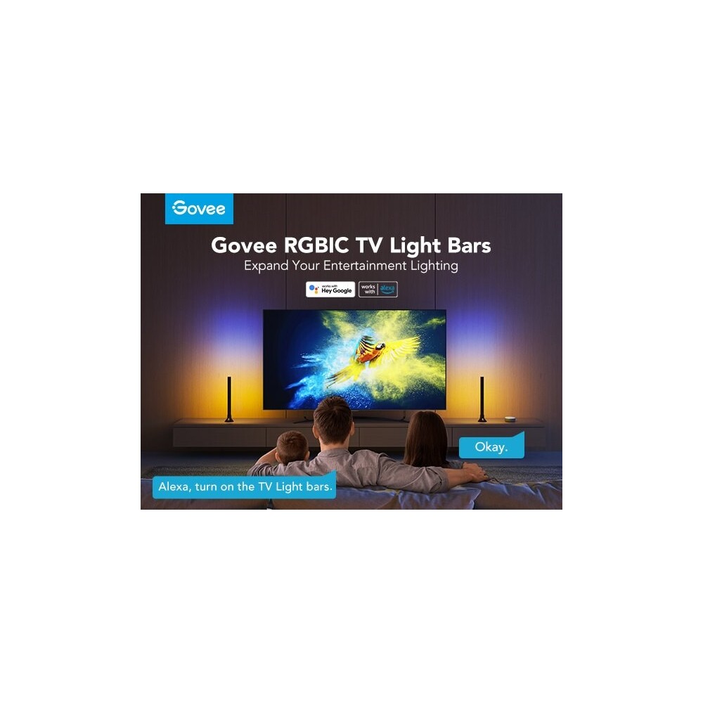 Govee-Smart-LED-RGBIC-panel-38cm-pro-TV-43-75-2ks